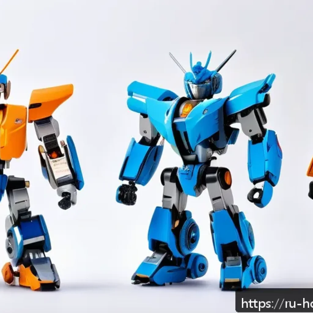 헬로카봇 로봇의 변신 원리 - A highly detailed close-up of a transforming robot toy inspired by Hello Carbot, showcasing intricat...